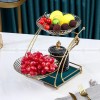 Contemporary Elegance: Crystal Glass Fruit Plate Stand for Stylish Snacking and Display Contemporary Elegance: Crystal Glass Fruit Plate Stand for Stylish Snacking and Display
