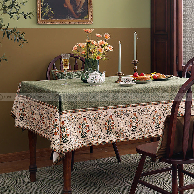 Fandom Tablecloth Light Luxury Velvet Waterproof Table Clothes Fandom Tablecloth Light Luxury Velvet Waterproof Table Clothes