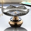 Euro Elegance: Glass Serving Bowl for Luxurious Living Room Decor Euro Elegance: Glass Serving Bowl for Luxurious Living Room Decor