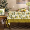 Meet Sicily Tablecloth Country Style Table Cover Lim Green Waterproof Tablecloth Meet Sicily Tablecloth Country Style Table Cover Lim Green Waterproof Tablecloth
