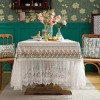 Brewster Tablecloth Lace Stitching Table Fabric Waterproof Table Cloth Brewster Tablecloth Lace Stitching Table Fabric Waterproof Table Cloth