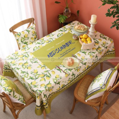 Meet Sicily Tablecloth Fabric Table Cover Lim Green Waterproof Garden Tablecloth Meet Sicily Tablecloth Fabric Table Cover Lim Green Waterproof Garden Tablecloth