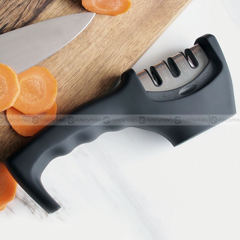 Multifunctional 3-stage Knife Sharpener Knife Sharpening Stone Multifunctional 3-stage Knife Sharpener Knife Sharpening Stone
