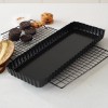 14-Inch Large Bread Pan Cake Mold Corrugated Toast Baking Pan 2 Pcs 14-Inch Large Bread Pan Cake Mold Corrugated Toast Baking Pan 2 Pcs