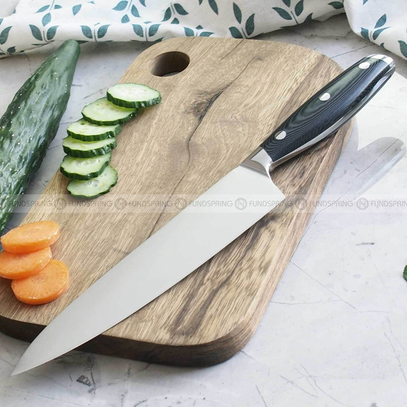 8-Inch Kitchen Knife Stainless Steel Kitchen Knife Mirror Light Blade 8-Inch Kitchen Knife Stainless Steel Kitchen Knife Mirror Light Blade