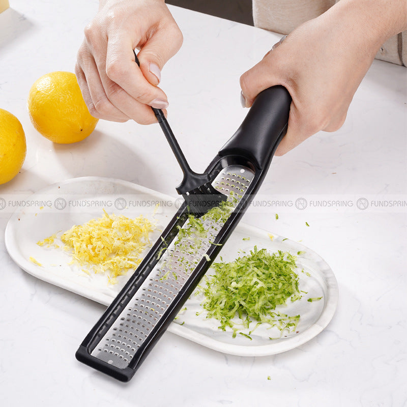 VersaGrate Culinary Master: Multipurpose Grater with Container Cover and Lemon Shaver VersaGrate Culinary Master: Multipurpose Grater with Container Cover and Lemon Shaver