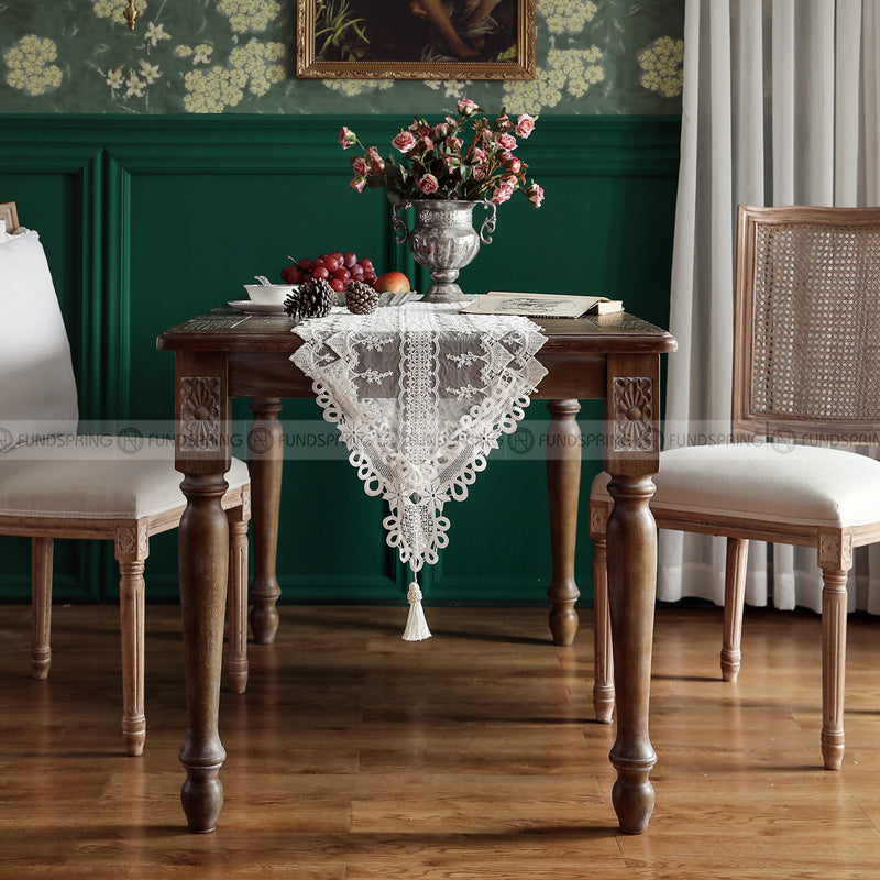 Lolita Table Runner White Lace Table Covering Cloth Luxury Tablecloth Lolita Table Runner White Lace Table Covering Cloth Luxury Tablecloth