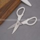Household Auxiliary Food Scissors Multi-function Stainless Steel Scissors