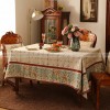 Tatiana Tablecloth Retro Table Mat Waterproof Table Cover Table Cloth Tatiana Tablecloth Retro Table Mat Waterproof Table Cover Table Cloth