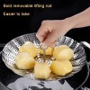 Foldable Steamer Frame Sttainless Steel Steamer Rack Steamer Insert Foldable Steamer Frame Sttainless Steel Steamer Rack Steamer Insert