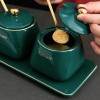 Ceramic Seasoning Set for Kitchen – Salt and Sugar Jars Combination Ceramic Seasoning Set for Kitchen – Salt and Sugar Jars Combination