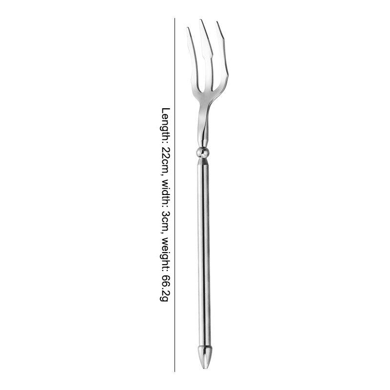 Creative Cutlery Set Sea King Design Knife, Fork, Spoon 304 Stainless Steel Mirror Polished Creative Cutlery Set Sea King Design Knife, Fork, Spoon 304 Stainless Steel Mirror Polished