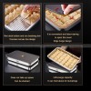 304 Stainless Steel Storage Box Dumpling Plate Fresh-keeping Box 304 Stainless Steel Storage Box Dumpling Plate Fresh-keeping Box