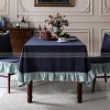 Combe Tablecloth Vintage Farmhouse Table Cover Lotus Leaf Tablecloth Combe Tablecloth Vintage Farmhouse Table Cover Lotus Leaf Tablecloth