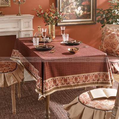 Funhua Tablecloth Desk Cover Red Velvet Plaid Dining Table Cloth Funhua Tablecloth Desk Cover Red Velvet Plaid Dining Table Cloth