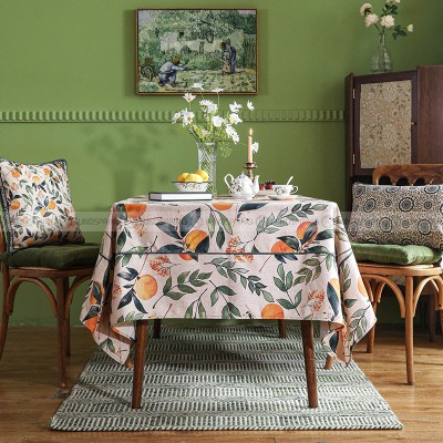 Palodin Tablecloth Vintage Table Clothes Cotton Linen Table Cover Palodin Tablecloth Vintage Table Clothes Cotton Linen Table Cover