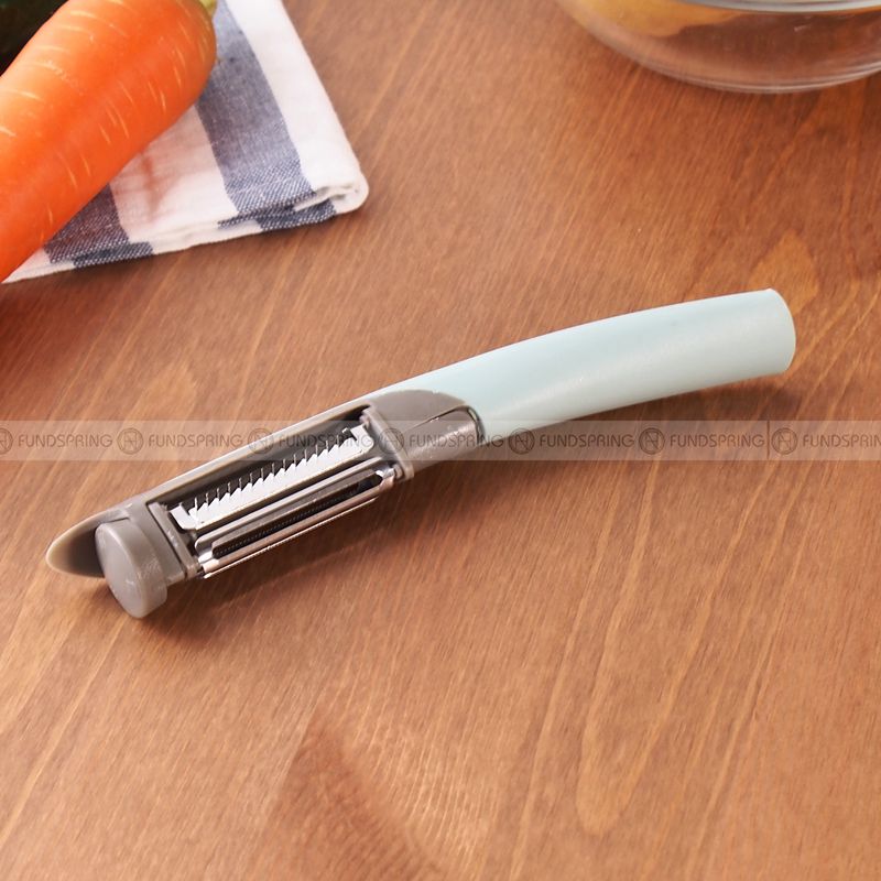 VersaPeel Precision Trio: Stainless Steel Multi-Function Peeler, Potato Planer, and Paring Knife VersaPeel Precision Trio: Stainless Steel Multi-Function Peeler, Potato Planer, and Paring Knife