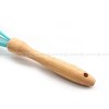 Wooden Handle Silicone Egg Whisk – Hand Blender Coil Milk Frother Wooden Handle Silicone Egg Whisk – Hand Blender Coil Milk Frother