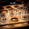 Carved Glass Tumbler Household Wine Glass Spirit Glass Set with Cup Rack Carved Glass Tumbler Household Wine Glass Spirit Glass Set with Cup Rack