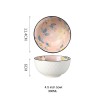 Japanese Handpainted Ceramic Dinnerware Set for Elegant Table Settings