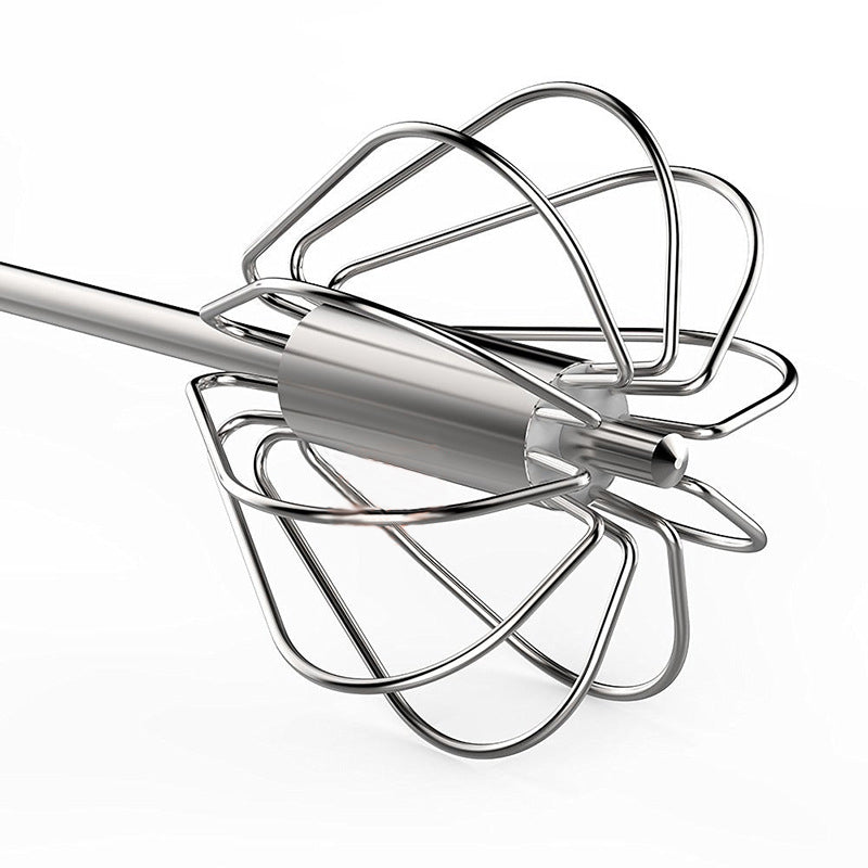 Stainless Steel Whisk Semi-automatic Egg Beater Household Mixer Stainless Steel Whisk Semi-automatic Egg Beater Household Mixer