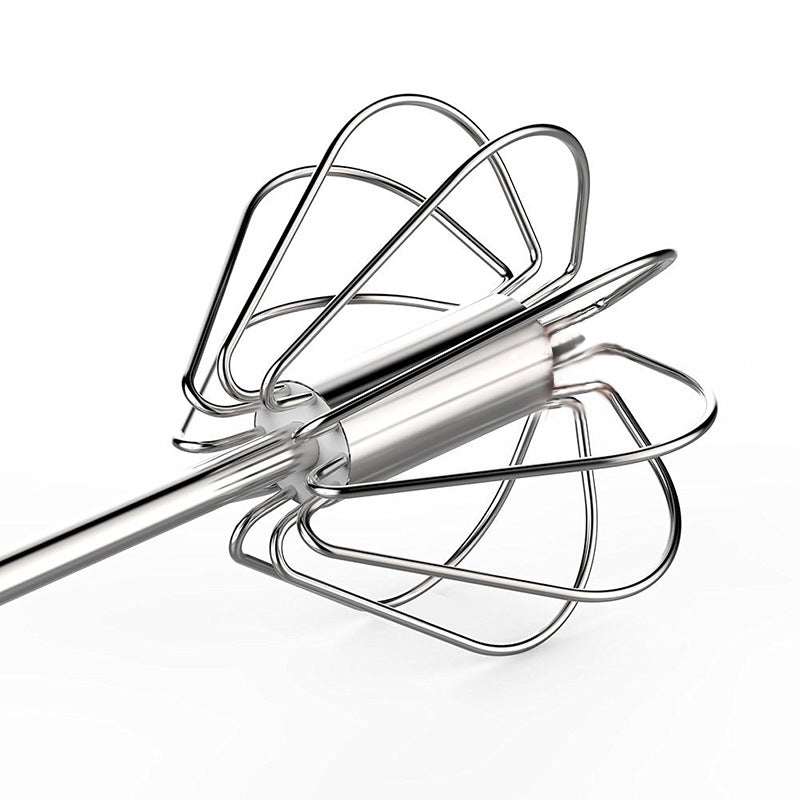 Stainless Steel Whisk Semi-automatic Egg Beater Household Mixer Stainless Steel Whisk Semi-automatic Egg Beater Household Mixer