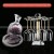 Bordeaux Wine Goblet *6 + Cup Holder + Diamonds Rotating Decanter  + $265.20 