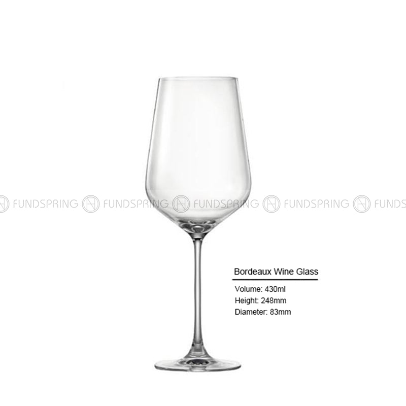 Intergrated Shaped Bordeaux Crystal Red Wine Stemware Intergrated Shaped Bordeaux Crystal Red Wine Stemware