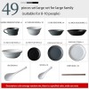 Minimalist Matte Ceramic Dinnerware Set Porcelain Serverware Set Minimalist Matte Ceramic Dinnerware Set Porcelain Serverware Set