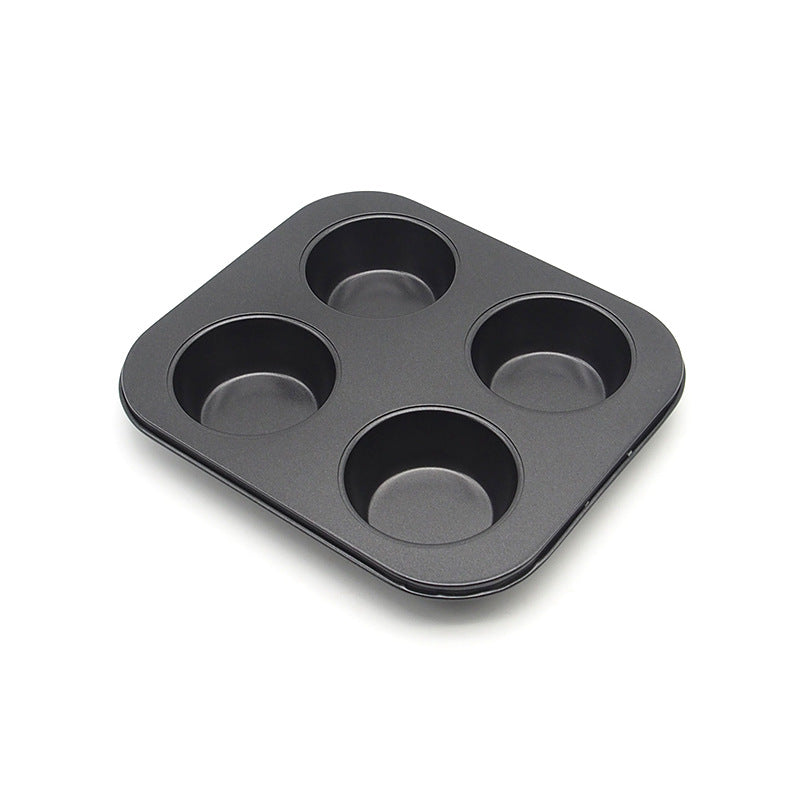 GlideBake Nonstick 4-Cup Muffin Cake Pan – FDA-Approved Pudding Mold GlideBake Nonstick 4-Cup Muffin Cake Pan – FDA-Approved Pudding Mold