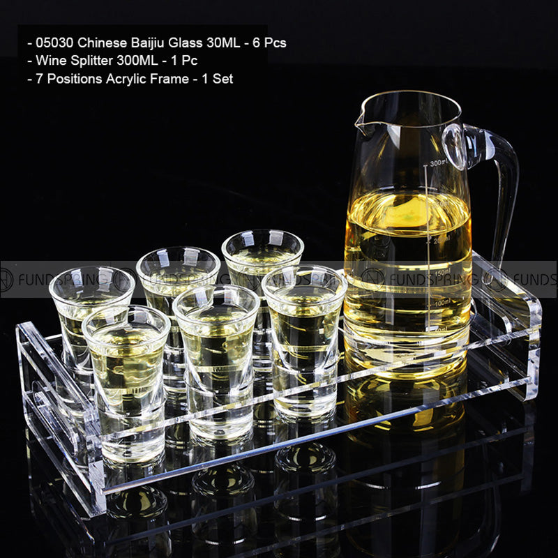 Spirit Glass Swallow Glass Wine Glass Set with Acrylic Cup Holder Spirit Glass Swallow Glass Wine Glass Set with Acrylic Cup Holder