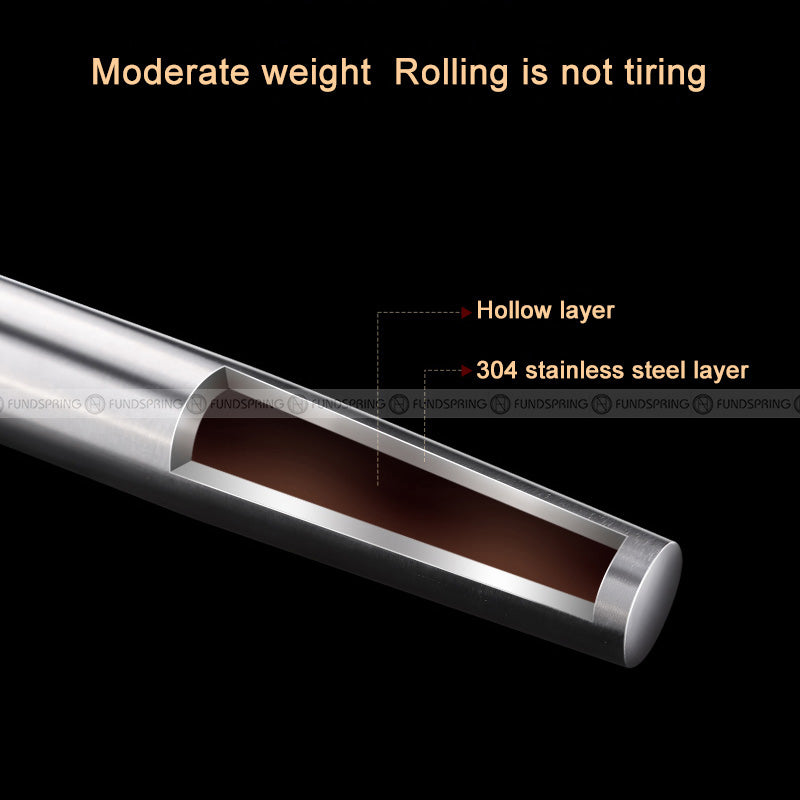 304 Stainless Steel Rolling Pin Household Kitchen Tool Pressing Tool 304 Stainless Steel Rolling Pin Household Kitchen Tool Pressing Tool