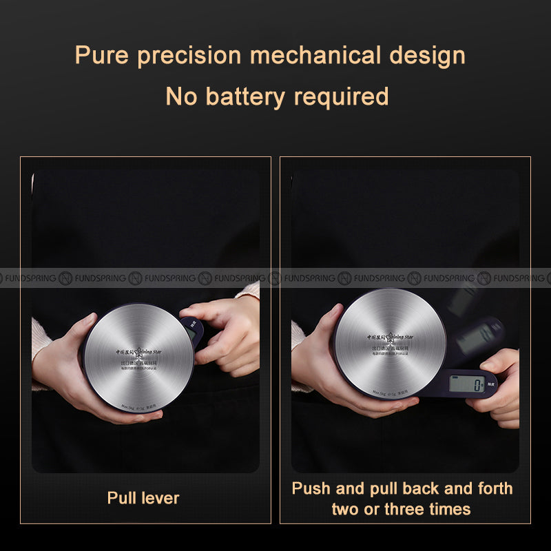 Self-generating Baking Electronic Scale Precision Portable Food Scale Self-generating Baking Electronic Scale Precision Portable Food Scale