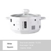 Double-eared Soup Bowl With Lid - Household Ceramic Bowl, Ideal for One-person Tableware