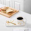 Contemporary Minimalist Marbled Coffee Cup for Stylish Afternoon Tea Snacking
