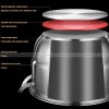 304 Stainless Steel Large Soup Pot 3-layer Big Capacity Steamer 304 Stainless Steel Large Soup Pot 3-layer Big Capacity Steamer