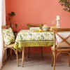 Meet Sicily Tablecloth Fabric Table Cover Lim Green Waterproof Garden Tablecloth Meet Sicily Tablecloth Fabric Table Cover Lim Green Waterproof Garden Tablecloth