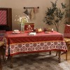 Janissa Tablecloth Velvet Cover Red New Year Decorative Table Cloth Janissa Tablecloth Velvet Cover Red New Year Decorative Table Cloth