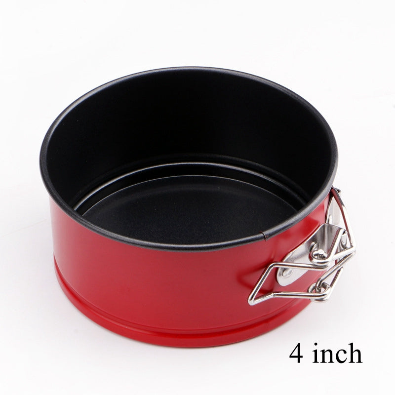 Movable Bottom Baking Tray with Lock Non-stick Cake Baking Mold Movable Bottom Baking Tray with Lock Non-stick Cake Baking Mold