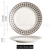 Weiss Series Straw Hat Dish Restaurant Dinnerware Shallow Plate Weiss Series Straw Hat Dish Restaurant Dinnerware Shallow Plate
