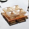 Glass Elegance: Dried Fruit & Nuts Crystal Jar Set with Lid - Stylish Storage Tank