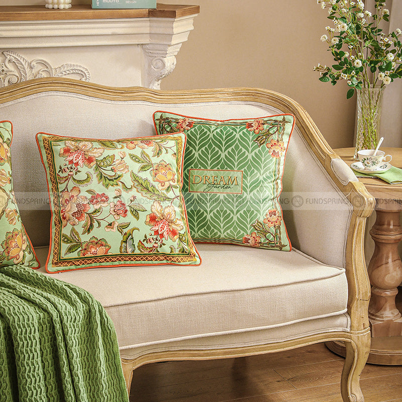 Santa Tia Pillow Pastoral Sofa Cushion Pillow Lumbar Pillow Cover Santa Tia Pillow Pastoral Sofa Cushion Pillow Lumbar Pillow Cover