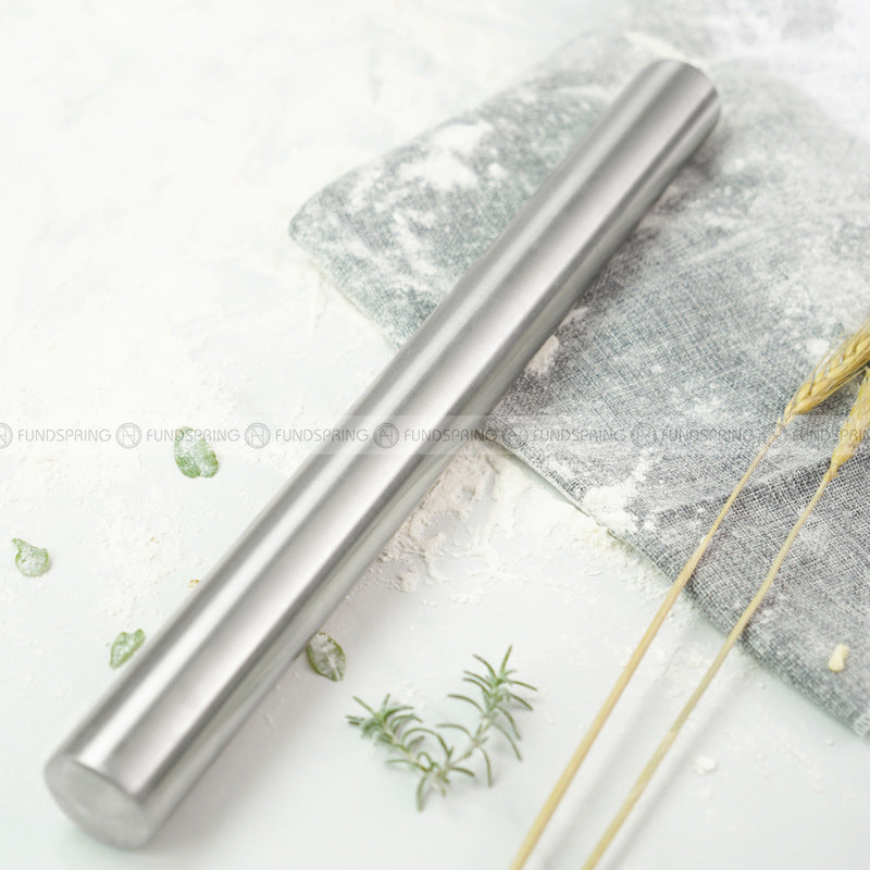 304 Stainless Steel Baking Rolling Pin – Essential Rolling Tool 304 Stainless Steel Baking Rolling Pin – Essential Rolling Tool