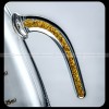 Liquor Dispenser With Gold Foil Handle Glass Dispenser With Scale