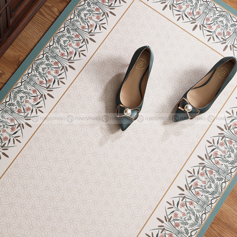Cutillo Floor Mat Light Luxury Bathroom Kitchen PVC Non-slip Door Mat Cutillo Floor Mat Light Luxury Bathroom Kitchen PVC Non-slip Door Mat
