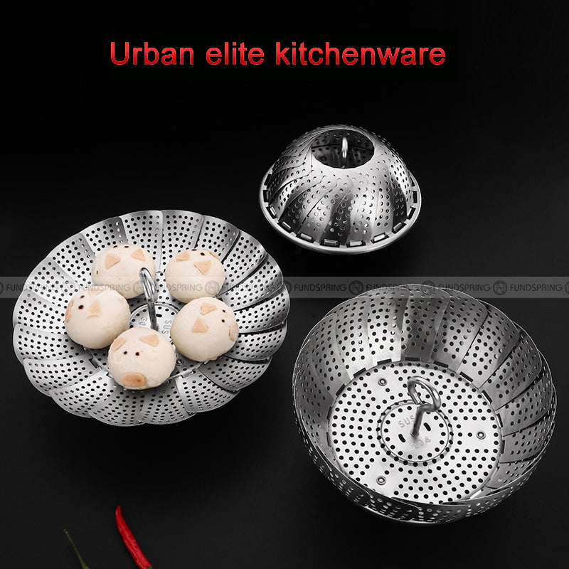 Foldable Steamer Frame Sttainless Steel Steamer Rack Steamer Insert Foldable Steamer Frame Sttainless Steel Steamer Rack Steamer Insert