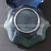 Blue/Green Glaze Dinnerware Lotus Leaf Large Bowl Soup Bowl 12" Blue/Green Glaze Dinnerware Lotus Leaf Large Bowl Soup Bowl 12"