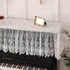 Neumann White Lace Piano Cover Hollow Out Embroidery Dust Cover Bench Cover Neumann White Lace Piano Cover Hollow Out Embroidery Dust Cover Bench Cover