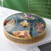 Multi-Compartment Tray for Snacks, Dried Fruits, Nuts, and Candy Storage