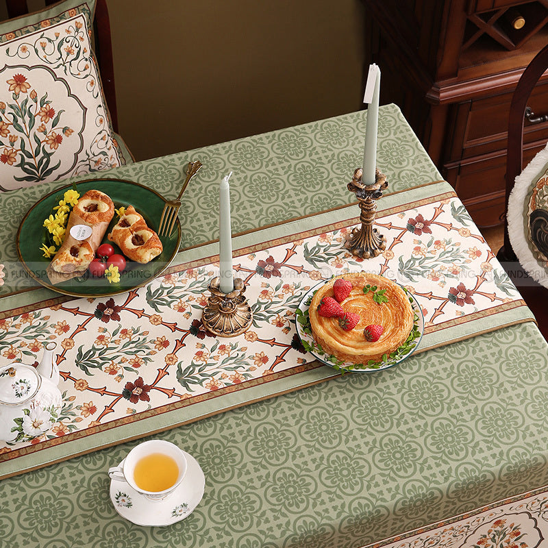 Fandom Table Runner Light Luxury Velvet Waterproof Table Runner Fandom Table Runner Light Luxury Velvet Waterproof Table Runner